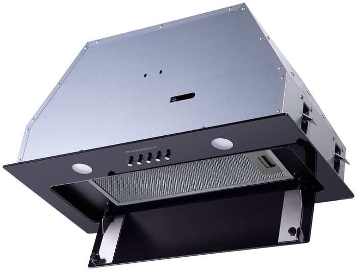 Полновстраиваемая вытяжка Maunfeld TRAPEZE 601GG черный
