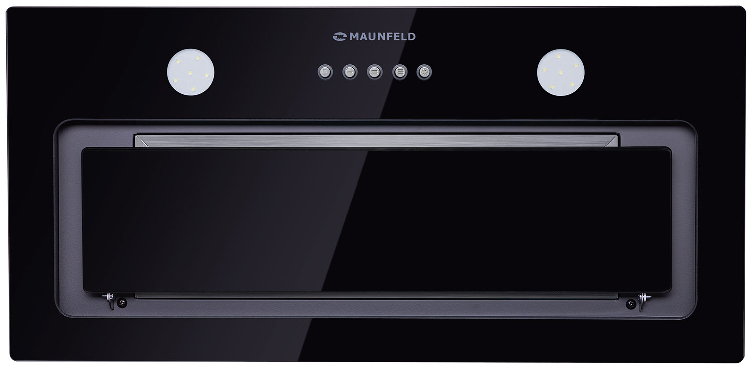 Полновстраиваемая вытяжка Maunfeld TRAPEZE 601GG черный