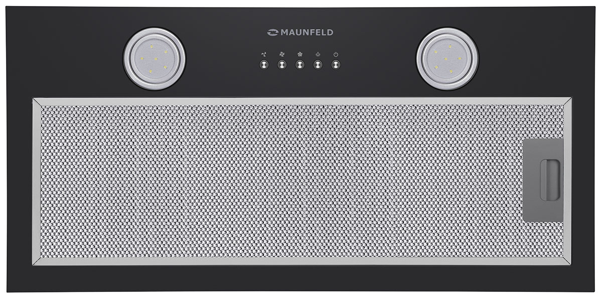 Полновстраиваемая вытяжка Maunfeld TRAPEZE 602M черный