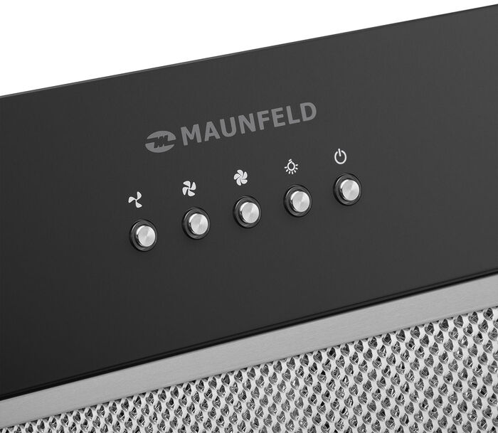 Полновстраиваемая вытяжка Maunfeld TRAPEZE 602M черный
