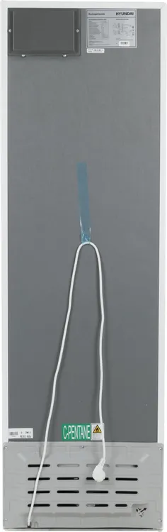 Двухкамерный холодильник Hyundai CC2056FWT белый