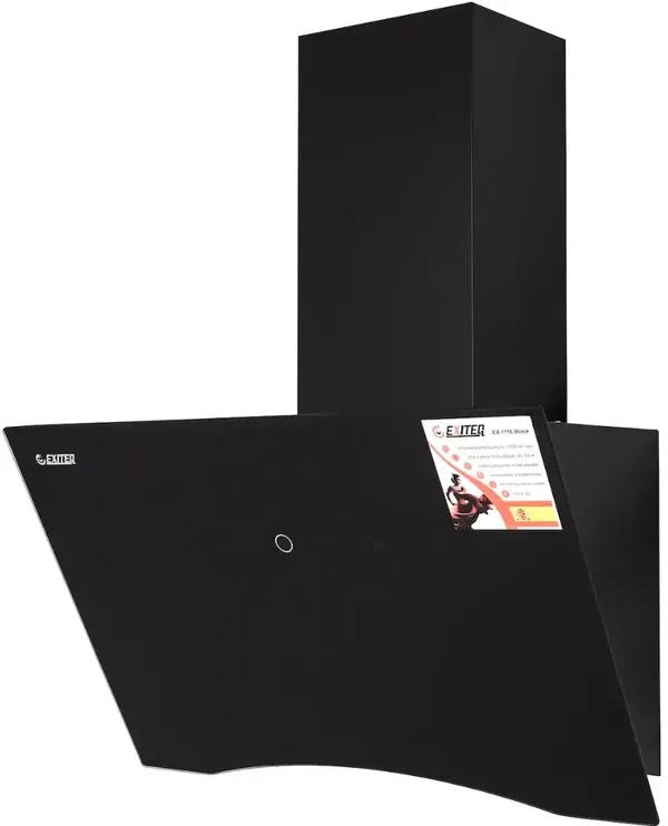 Наклонная вытяжка Exiteq EX-1116 black