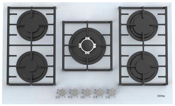 Газовая варочная панель Korting HGG 9835 CTW