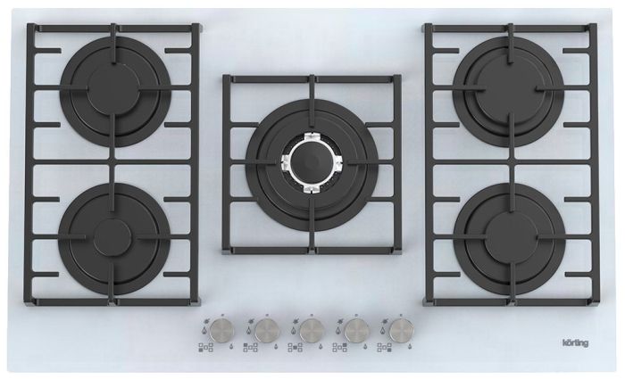 Газовая варочная панель Korting HGG 9835 CTW