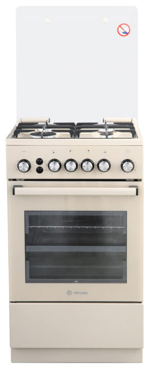 Газовая плита De Luxe 5040.40г(кр) ЧР-016