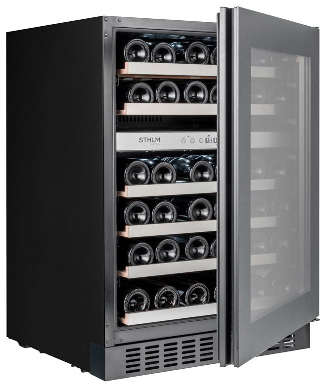 Встраиваемый винный шкаф Temptech STX60DRB