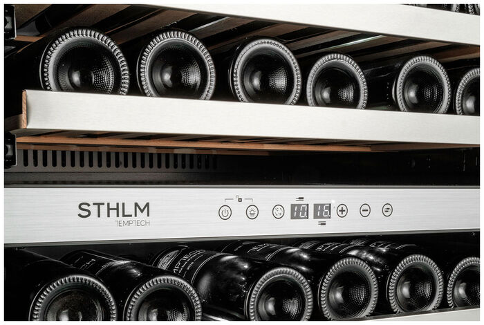 Встраиваемый винный шкаф Temptech STX60DRB