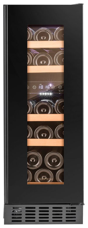 Встраиваемый винный шкаф Temptech OX30DRB