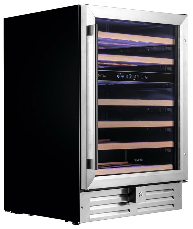 Встраиваемый винный шкаф Temptech WPQ60DCS