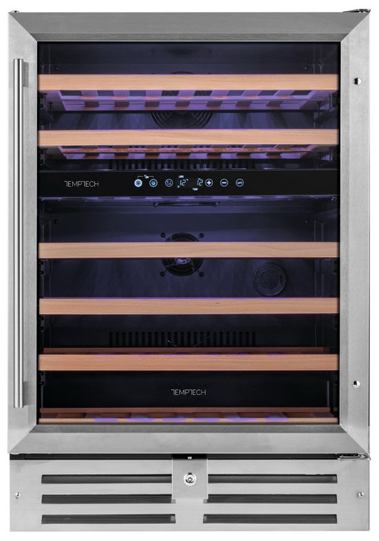Встраиваемый винный шкаф Temptech WPQ60DCS