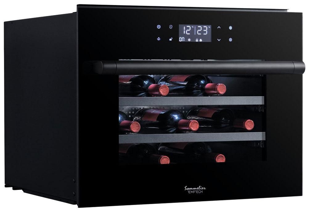 Встраиваемый винный шкаф Temptech SOMZ45SB