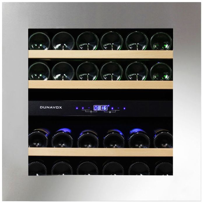 Встраиваемый винный шкаф Dunavox DAVG-25.63DSS.TO