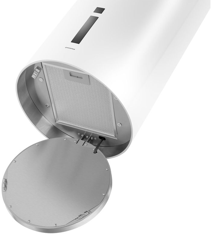 Каминная вытяжка Maunfeld Lee Wall sensor 39 белый