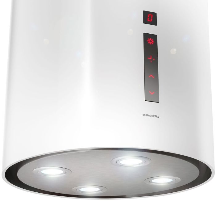 Островная вытяжка Maunfeld Lee Isla (sensor) 39 белый