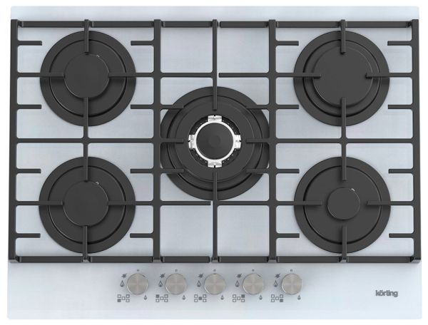 Газовая варочная панель Korting HGG 7835 CTW