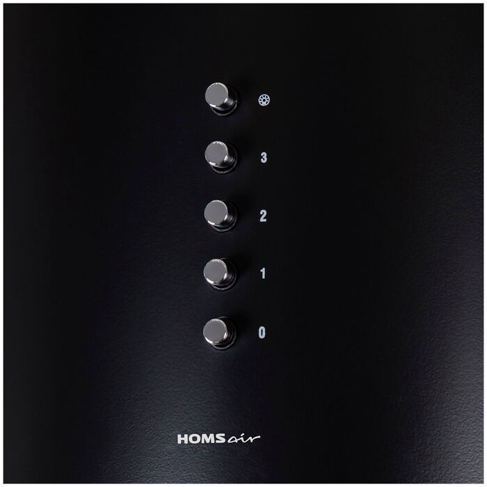 Каминная вытяжка HOMSair FLY 1000PH черный - фото 4