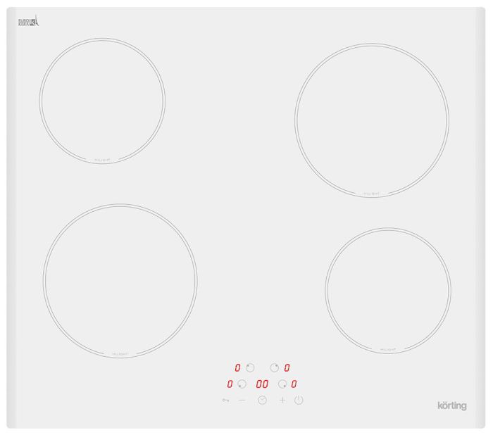 Электрическая варочная панель Korting HK 60003 BW