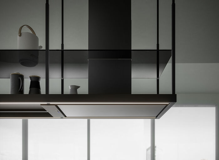 Островная вытяжка Falmec Europa Evo IS 175 Black