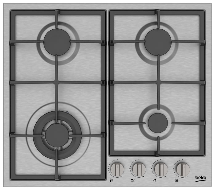 Газовая варочная панель Beko HIYG 64225 SXO