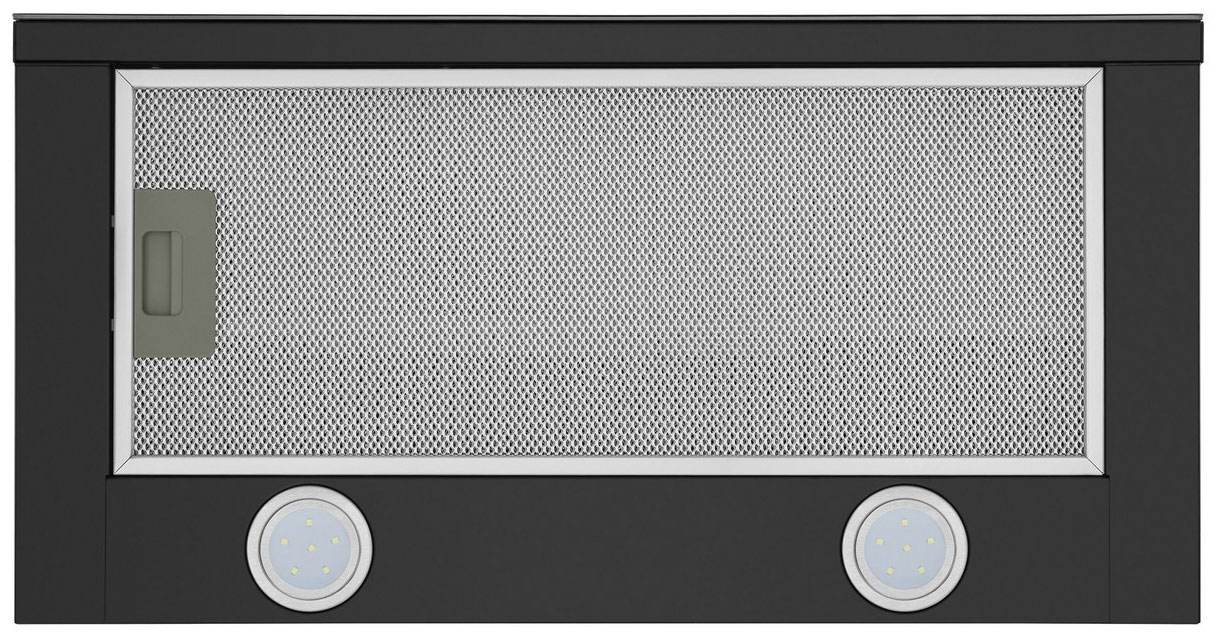 Телескопическая вытяжка HOMSair FLAT 60 Glass черный - фото 3