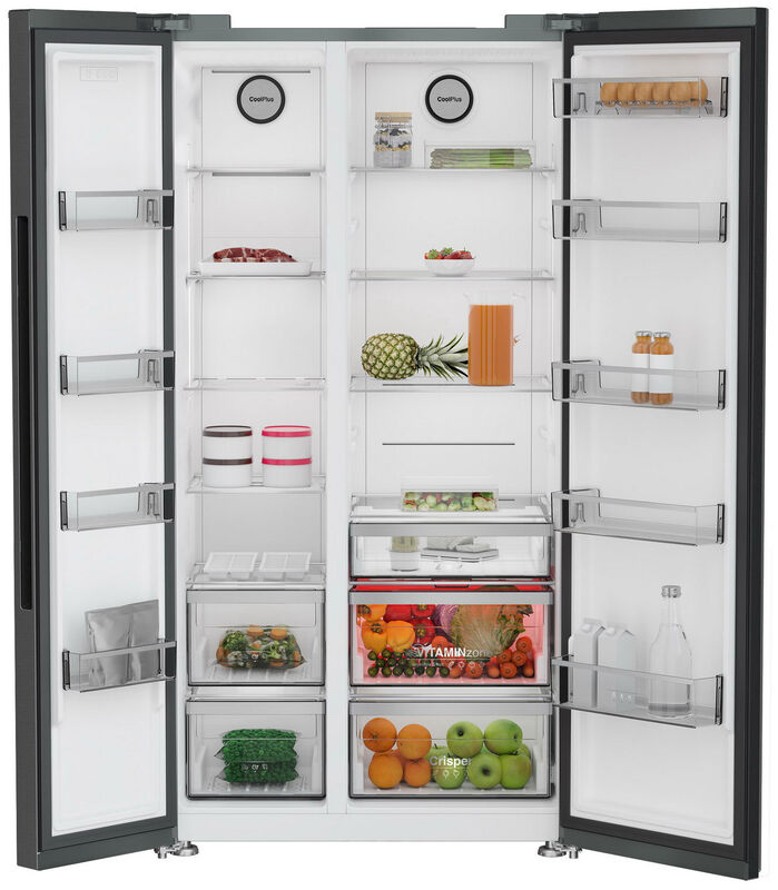 Холодильник Side-by-Side Grundig GSN30110FXBR