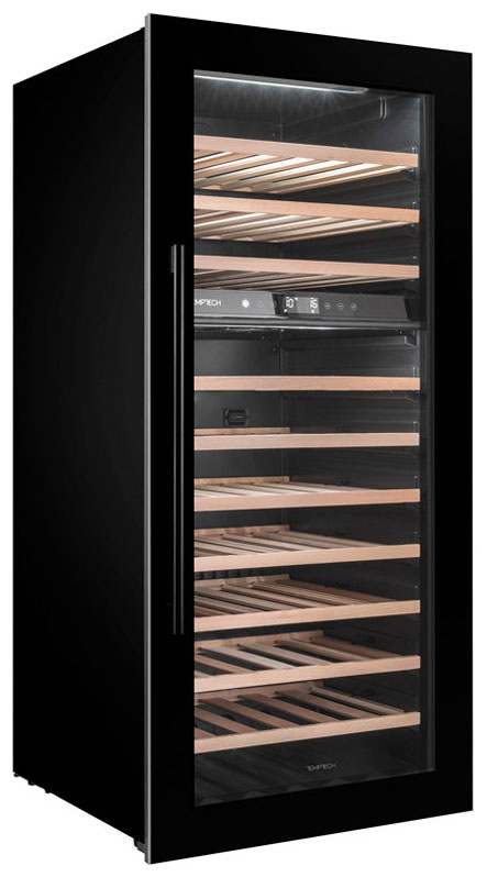 Встраиваемый винный шкаф Temptech OZ124DB