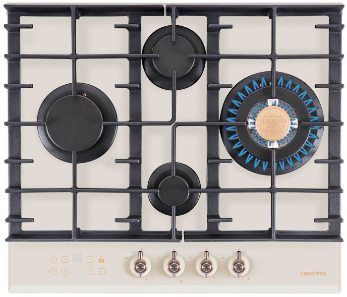 Газовая варочная панель Hiberg VM 6145 RY