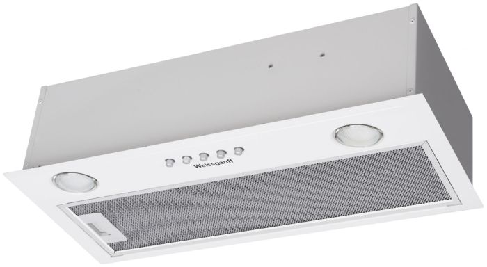Полновстраиваемая вытяжка Weissgauff Alpha 45 PB WH