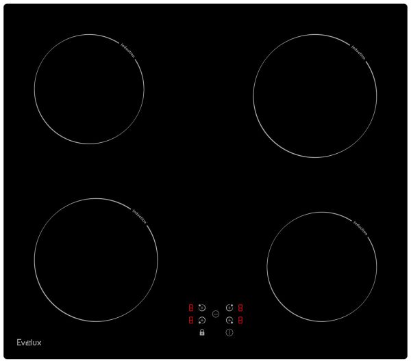 Индукционная варочная панель Evelux HEI 640 B