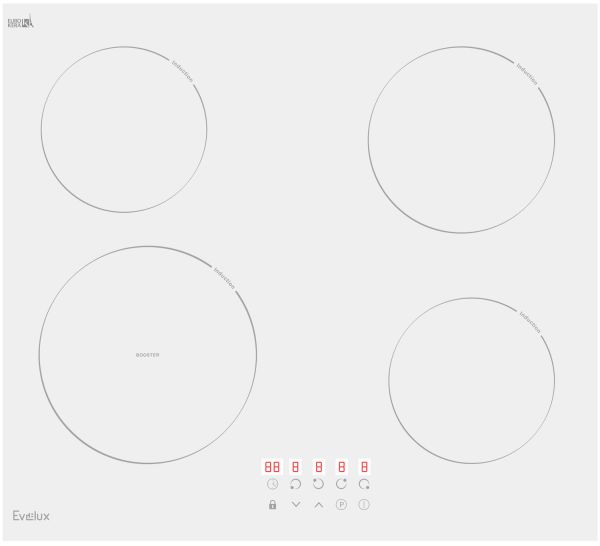 Индукционная варочная панель Evelux HEI 641 W