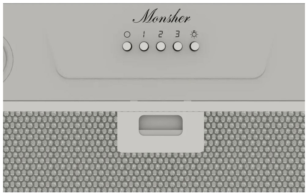 Полновстраиваемая вытяжка Monsher INHIT 60 Acier