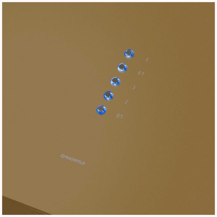 Каминная вытяжка Maunfeld Bath Plus 402 золотой