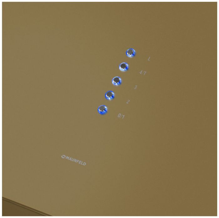 Островная вытяжка Maunfeld Bath Plus 402IL золотой