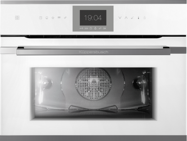 Компактный духовой шкаф Kuppersbusch CBP 6550.0 W3 Silver Chrome