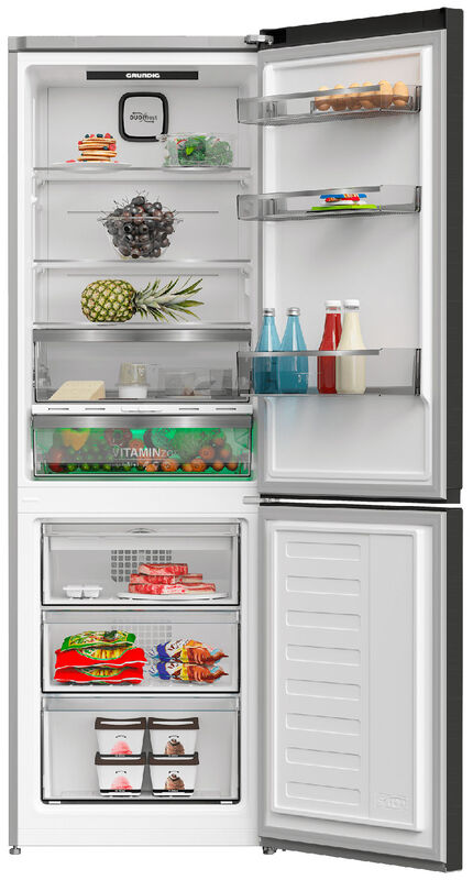 Двухкамерный холодильник Grundig GKPN66830FXD
