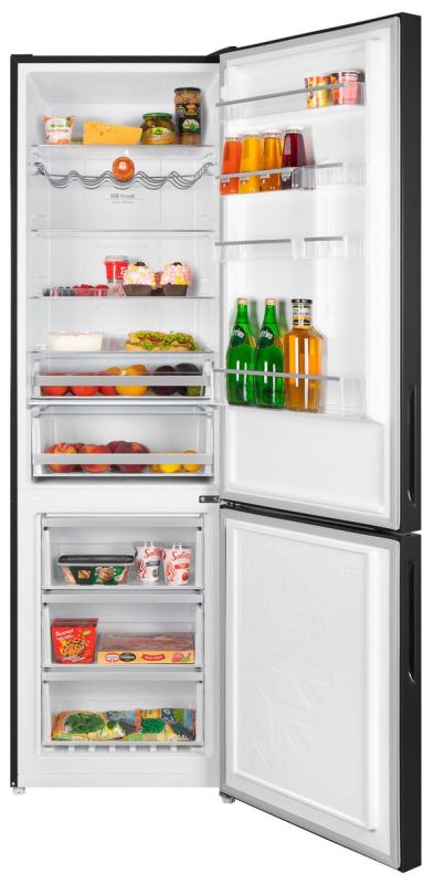 Двухкамерный холодильник Maunfeld MFF200NFBE