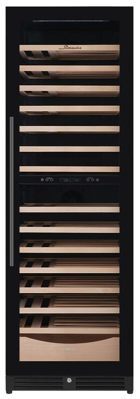 Встраиваемый винный шкаф Libhof SMD-110 slim black