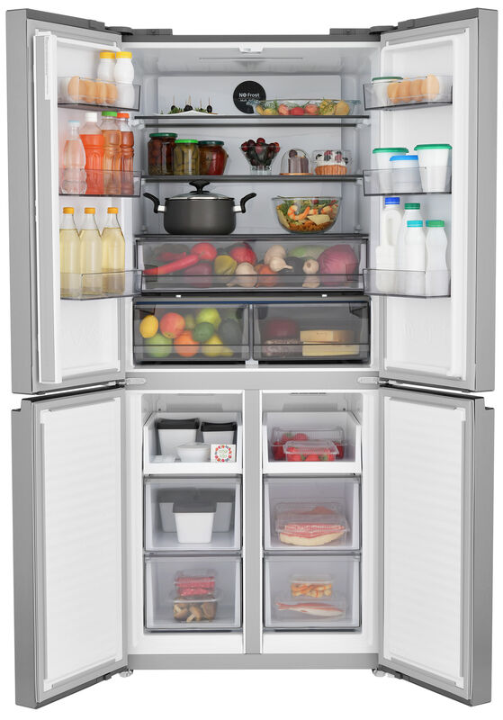 Многокамерный холодильник Zugel ZRCD430X