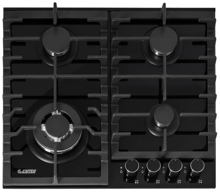 Газовая варочная панель Exiteq EXH 204 black