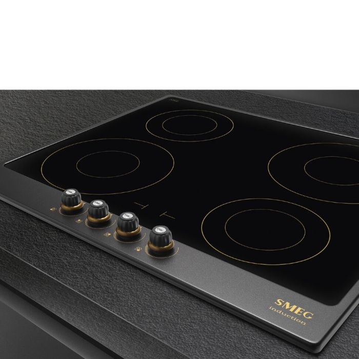 Индукционная варочная панель Smeg SI764AOM