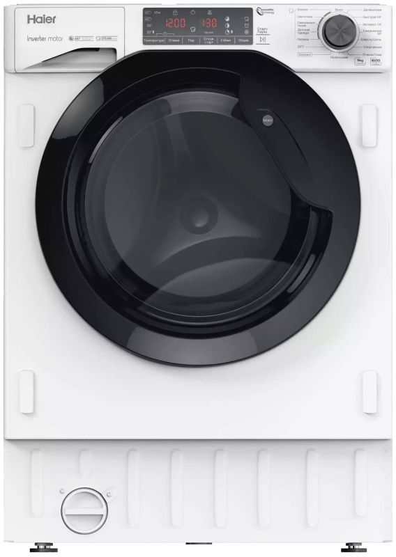 Встраиваемая стиральная машина Haier HWQ90B416FWB-RU
