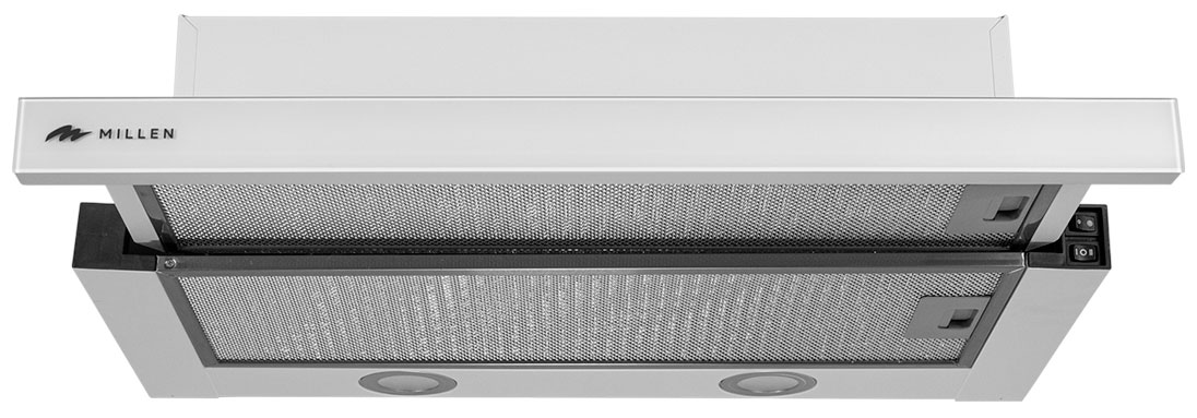 Телескопическая вытяжка Millen MBKHSG 601 WH