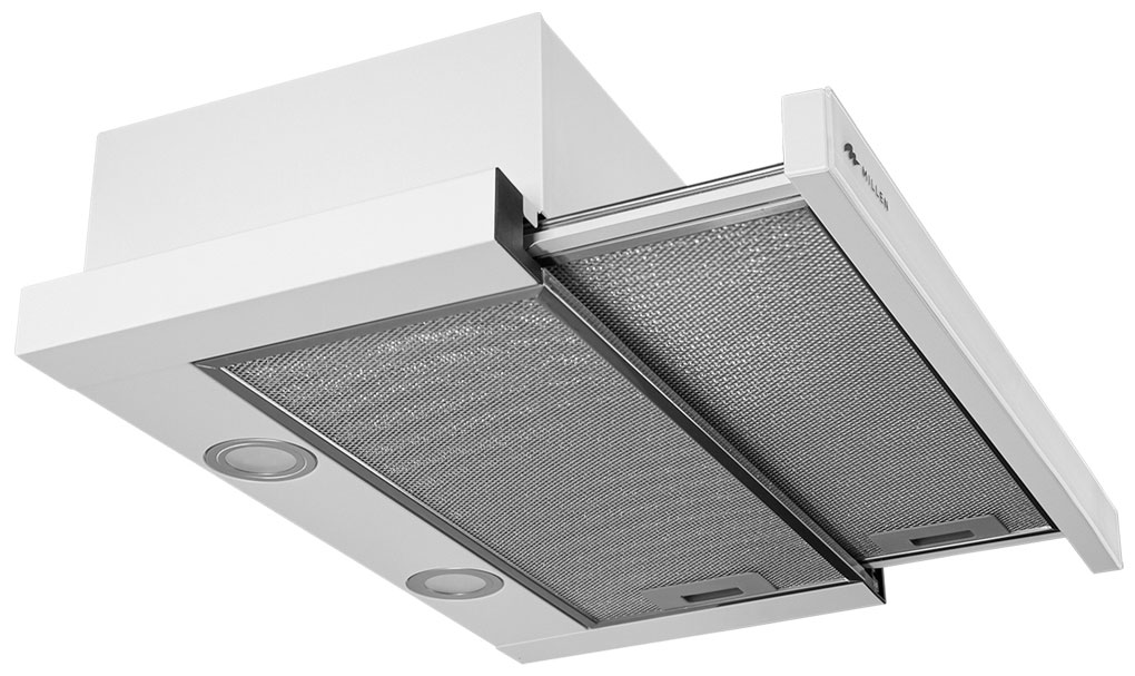 Телескопическая вытяжка Millen MBKHSG 601 WH