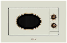 Встраиваемая микроволновая печь Korting KMI 820 RB