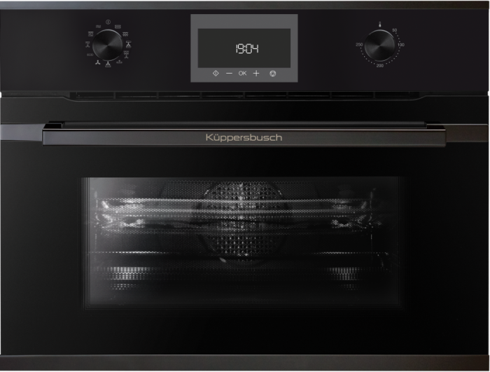Компактный духовой шкаф Kuppersbusch CBM 6330.0 S2 Black Chrome
