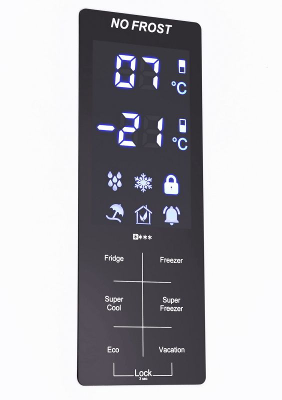 Двухкамерный холодильник Maunfeld MFF195NFIW10