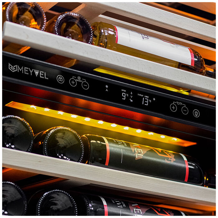 Встраиваемый винный шкаф Meyvel MV110-KBT2 Slim