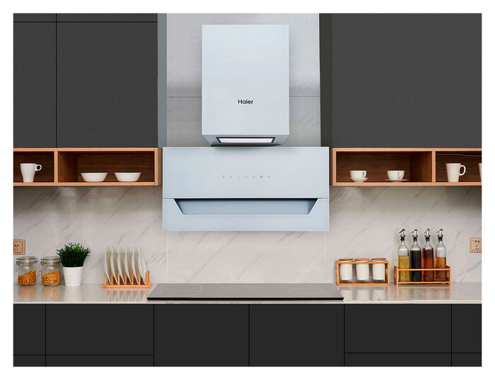 Каминная вытяжка Haier HVX-W682CW