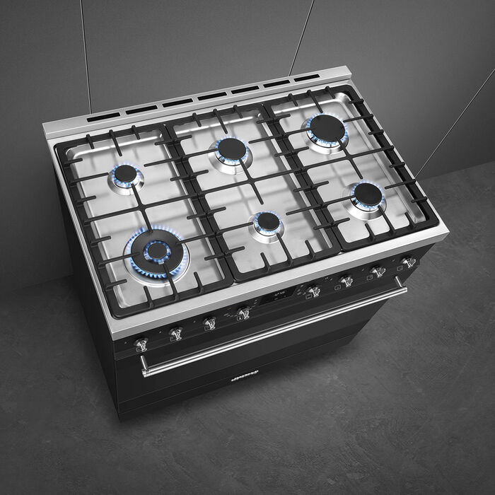 Газовая плита Smeg C9GMMB2