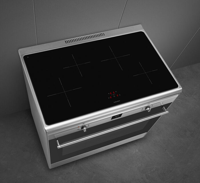 Индукционная плита Smeg CG90CIXT